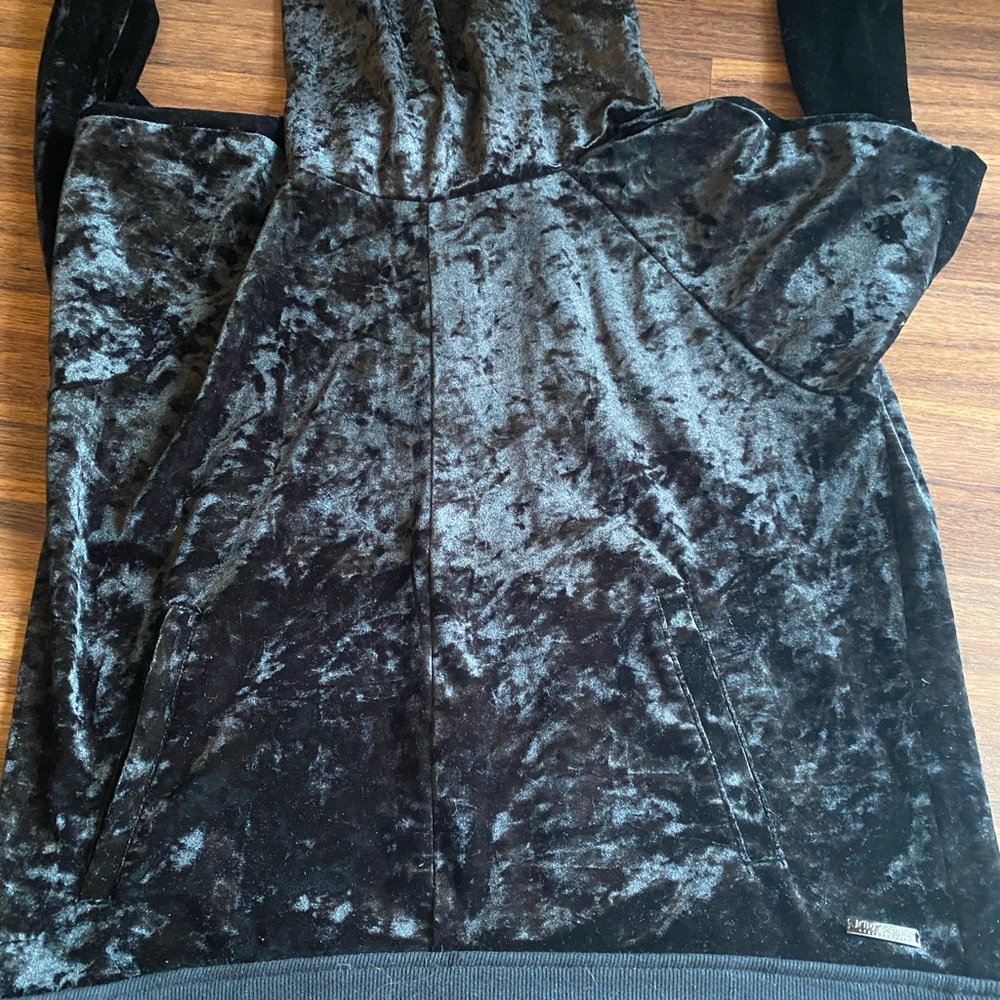 Betsey Johnson Velvet Hoodie